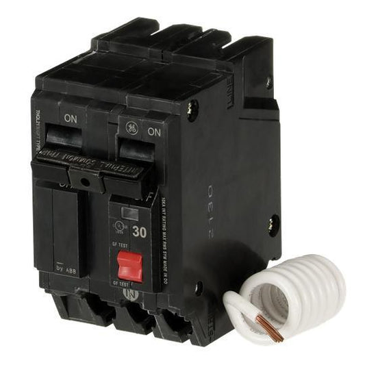 ABB-THQL2130GFTGE THQL2130GFT 2 Pole 120/240V 30 Amp GFCI Self-Test Circuit Breaker