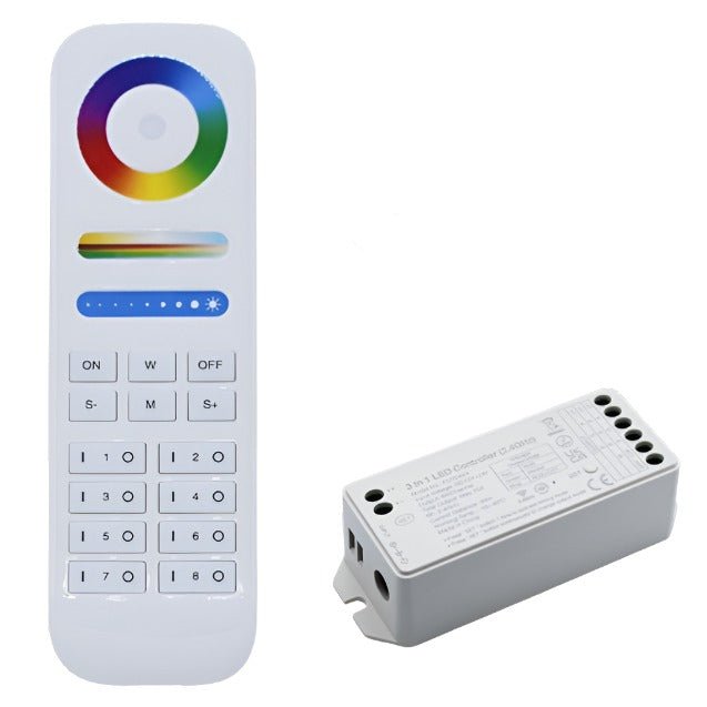 GML - HCCM - RF - RGBTWGM Lighting HCCM - RF - RGBTW LED RGBTW Controller with Hand Held Remote