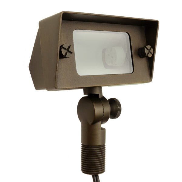 GML - ILS - D500 - ABGM Lighting ILS - D500 - AB 4" 12V Adjustable Rectangular Floodlight