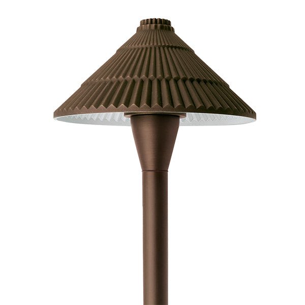 GML - ILS - P203 - ABGM Lighting ILS - P203 - AB 23" 12V Ribbed Hat Path Light