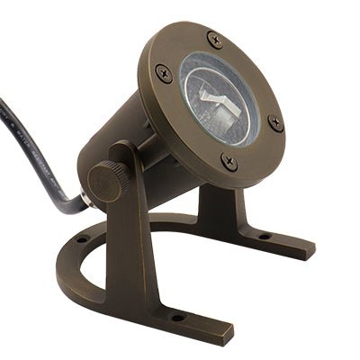 GML-ILS-U100-ABGM Lighting ILS-U100-AB 3.3" 12V Brass Underwater Light