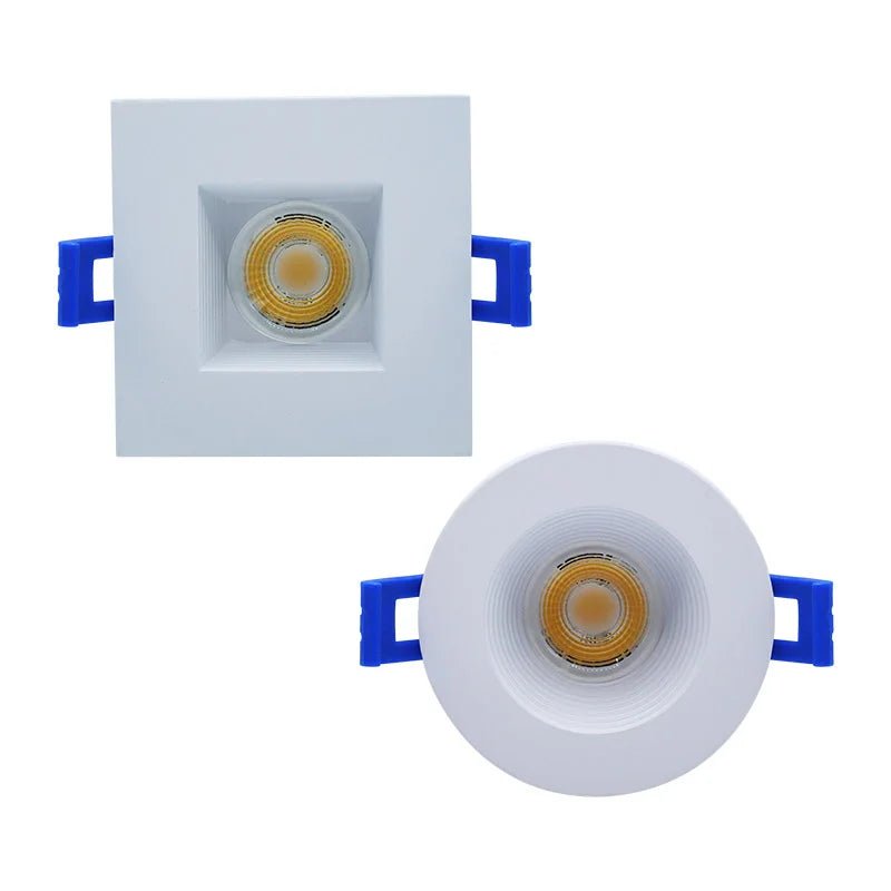GML-MDL-3R-5CCT-BKGM Lighting MDL-3R-S-5CCT 3 3/8" 8W LED Recessed Downlight Selectable CCT