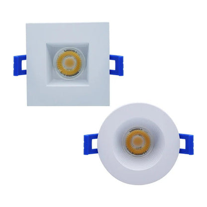 GML-MDL-3R-5CCT-BKGM Lighting MDL-3R-S-5CCT 3 3/8" 8W LED Recessed Downlight Selectable CCT