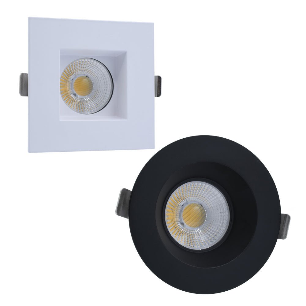 GML-MDL-4HFL-HL-5CCTGM Lighting MDL-4 4 1/2" 18W LED Round Recessed Downlight Selectable CCT