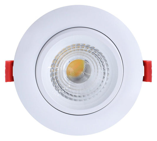 GML - MDL - 4AR - 5CCT - WHGM Lighting MDL - 4AR - 5CCT 4" 11W LED Round Recessed Downlight Adjustable Gimbal Selectable CCT