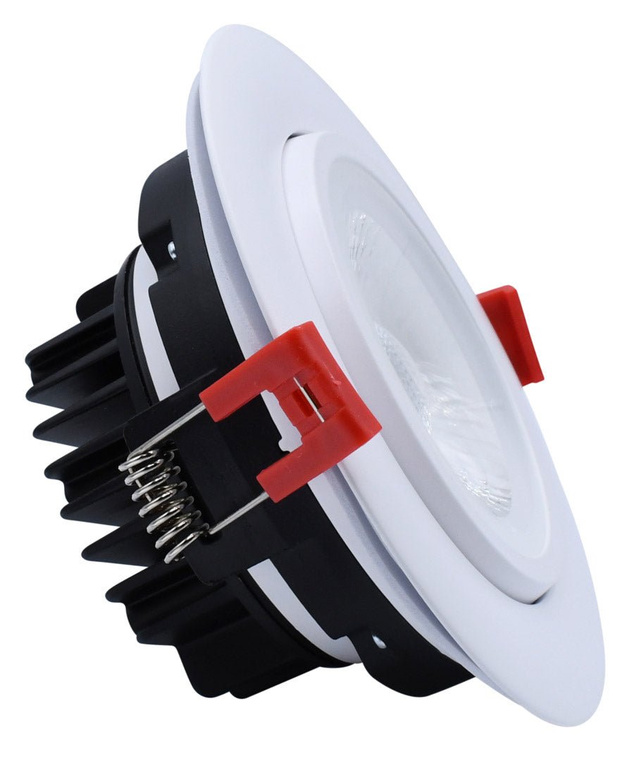 GML - MDL - 4AR - 5CCT - BKGM Lighting MDL - 4AR - 5CCT 4" 11W LED Round Recessed Downlight Adjustable Gimbal Selectable CCT