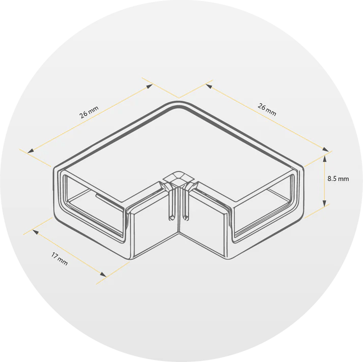 GDL-G00029Goodlite 120V COB 26FT/100FT LED Tape Light Connectors & Accessories