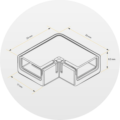 GDL-G00029Goodlite 120V COB 26FT/100FT LED Tape Light Connectors & Accessories