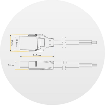 GDL-G00029Goodlite 120V COB 26FT/100FT LED Tape Light Connectors & Accessories