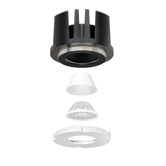 GDL-G48170Goodlite Aster G - 48170 1" 5W Shallow LED Luminaire Selectable CCT