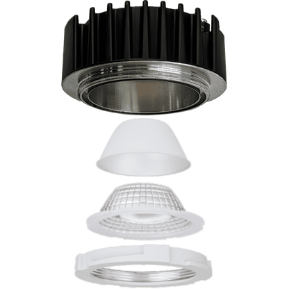 GDL - G96012Goodlite Aster G - 96012 3" 8W LED Shallow Luminaire Selectable CCT