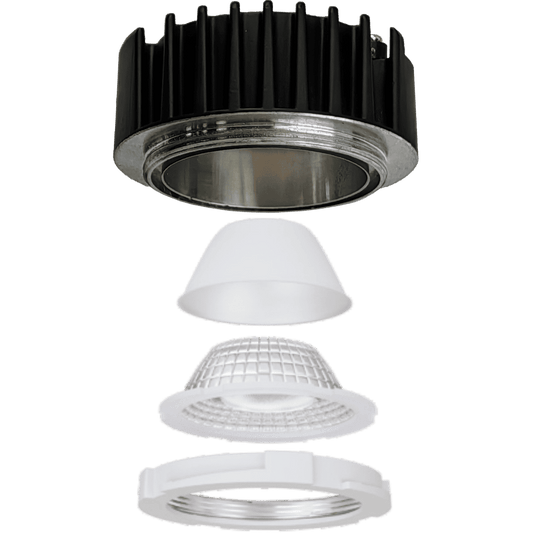 GDL - G96012Goodlite Aster G - 96012 3" 8W LED Shallow Luminaire Selectable CCT