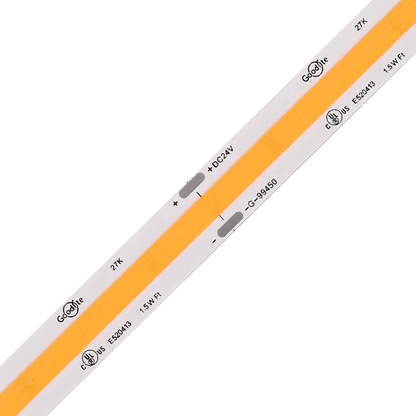GDL-G99450Goodlite COB 16FT LED Tape Light 1.5W/FT Tape 27K-50K