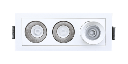 GDL-G21133Goodlite Dipper G21133 2" 9W 3 Head Combo Downlight Selectable CCT