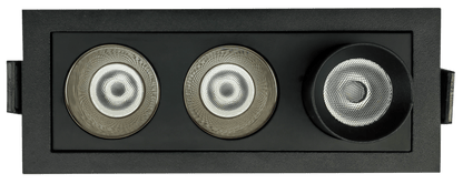 GDL-G21153Goodlite Dipper G21133 2" 9W 3 Head Combo Downlight Selectable CCT