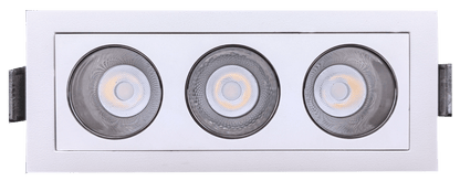 GDL-G21173Goodlite Dipper G21173 2" 9W 3 Head Fixed Downlight Selectable CCT