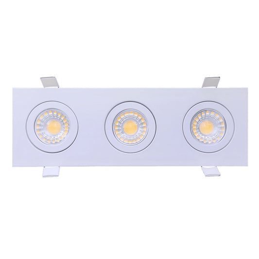 GDL-G00823Goodlite Flarion G-00823 3" 23W LED 3 Head Rotating Gimbal Selectable CCT