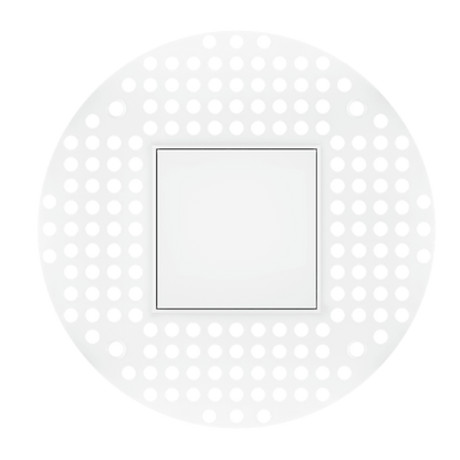 GDL - G20464Goodlite G - 20464 4″ 20W LED Square Drop Trimless Spotlight Selectable CCT/Wattage