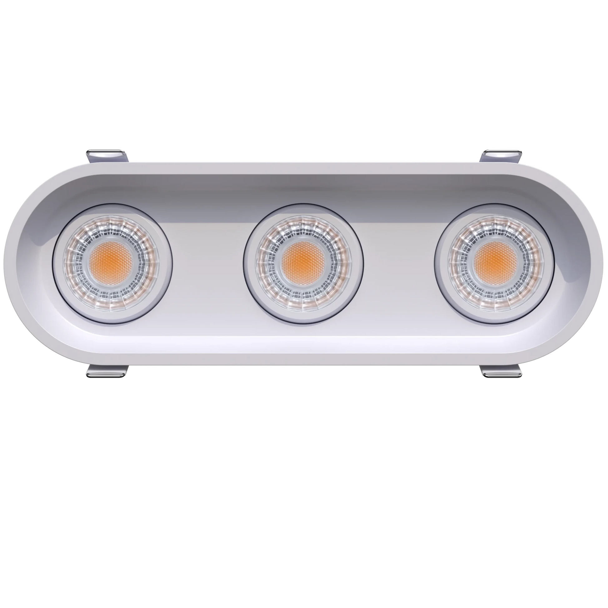 GDL-G23303Goodlite G - 23303 3" 23W 3 Head Oval Trim Gimbal Selectable CCT