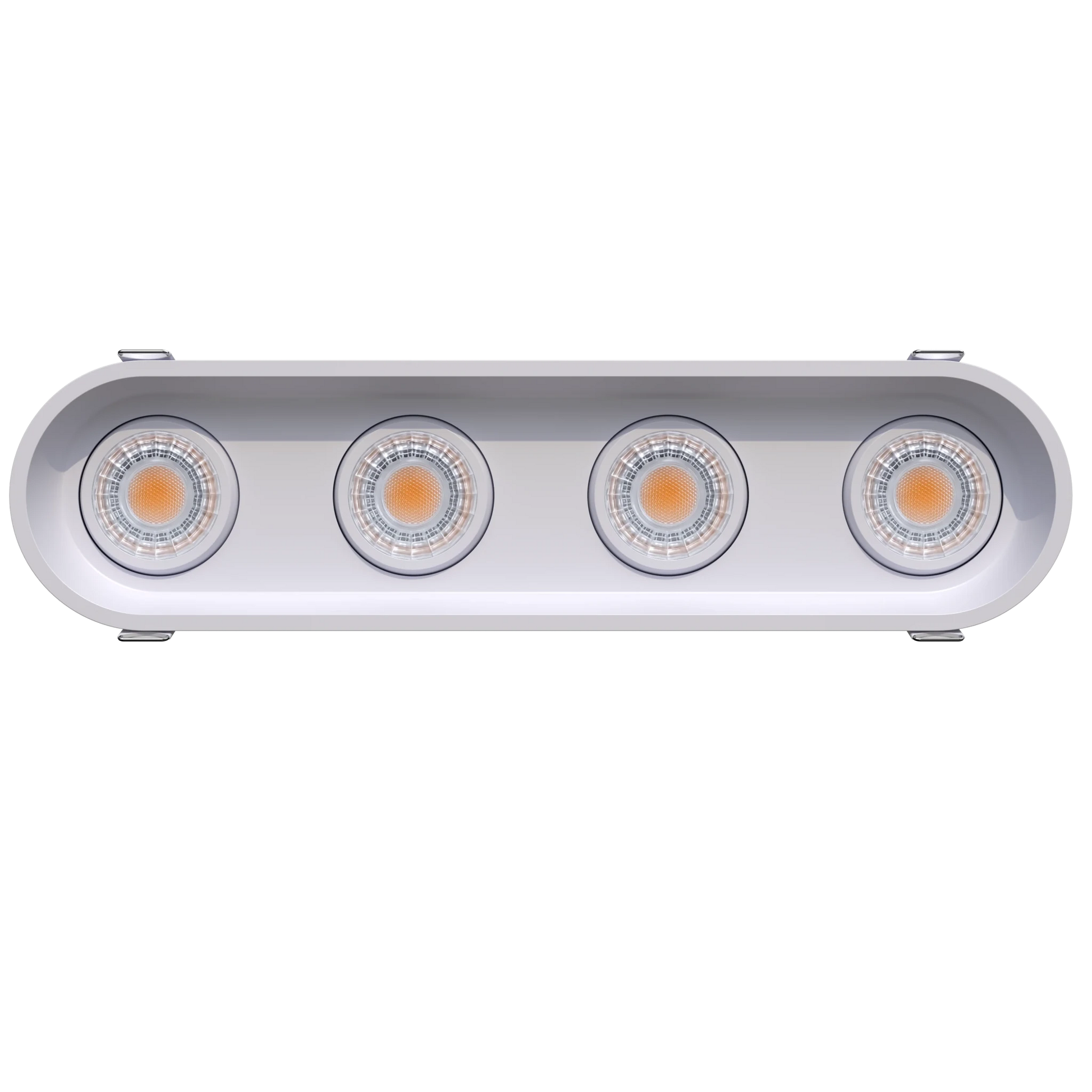 GDL-G23304Goodlite G - 23304 3" 30W 4 Head Oval Trim Gimbal Selectable CCT