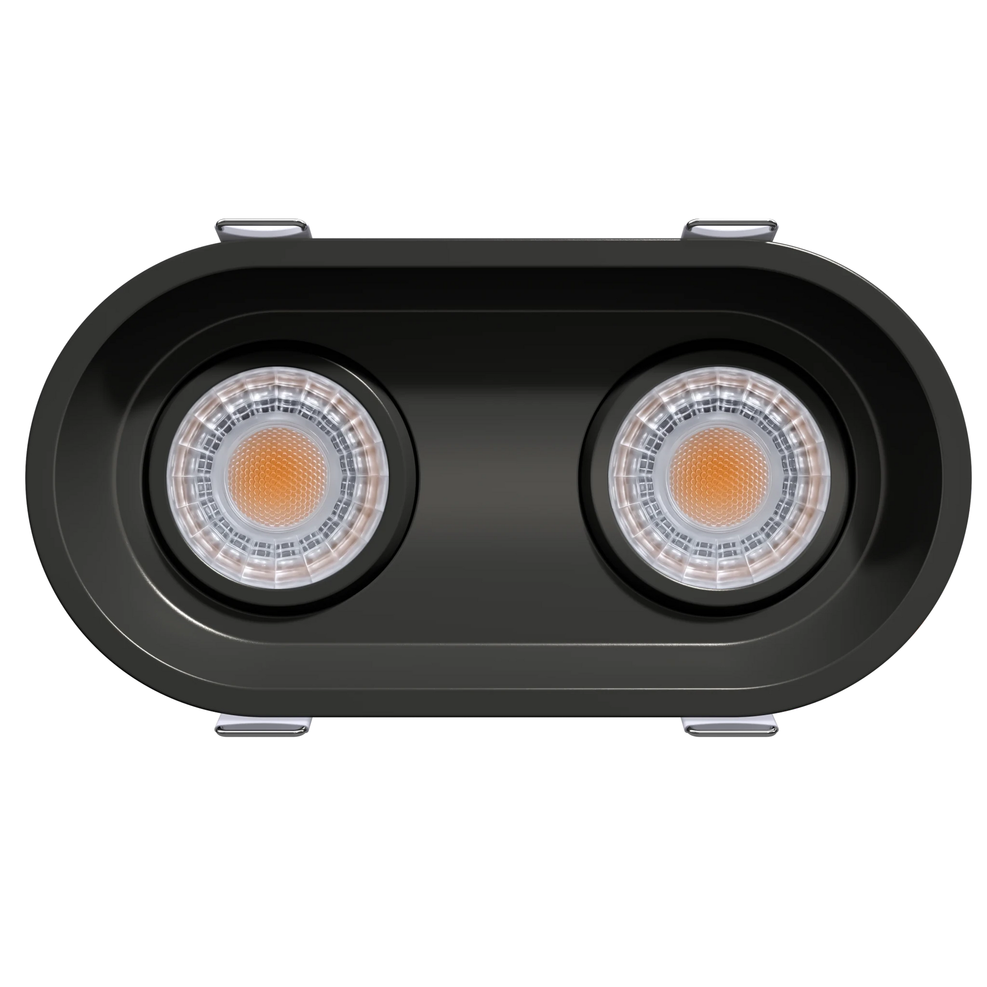 GDL-G23312Goodlite G - 23312 3" 15W 2 Head Oval Trim Gimbal Selectable CCT