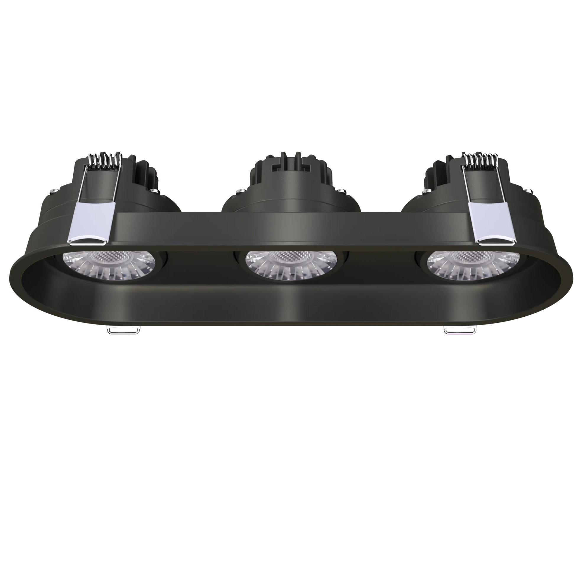 GDL-G23313Goodlite G - 23313 3" 23W 3 Head Oval Trim Gimbal Selectable CCT