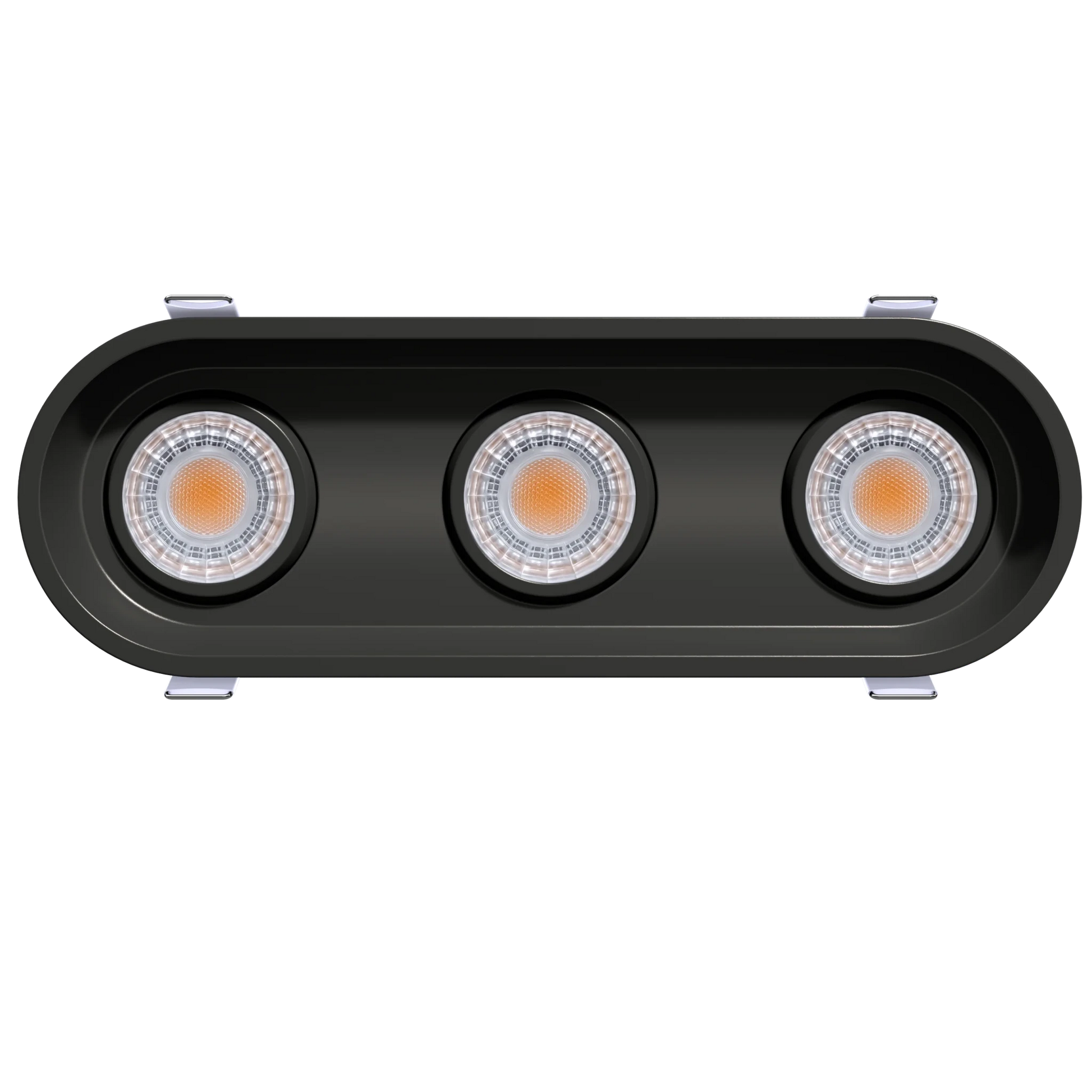 GDL-G23313Goodlite G - 23313 3" 23W 3 Head Oval Trim Gimbal Selectable CCT