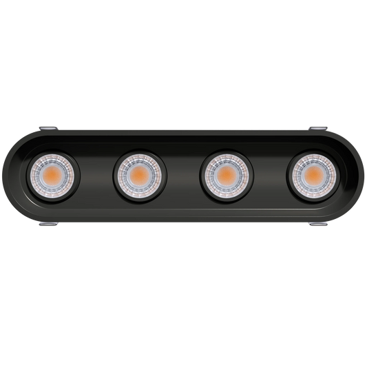 GDL-G23314Goodlite G - 23314 3" 30W 4 Head Oval Trim Gimbal Selectable CCT