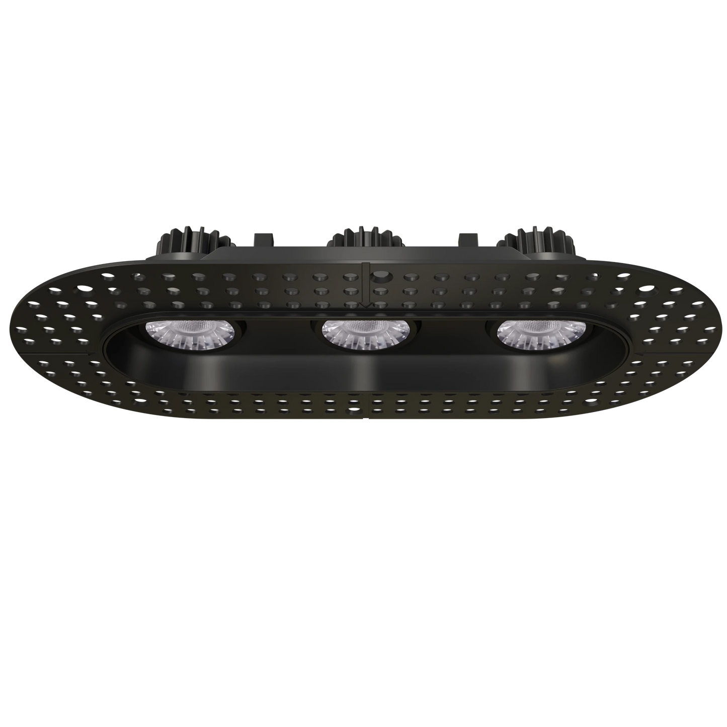 GDL-G23333Goodlite G - 23333 3" 23W 3 Head Oval Trimless Gimbal Selectable CCT