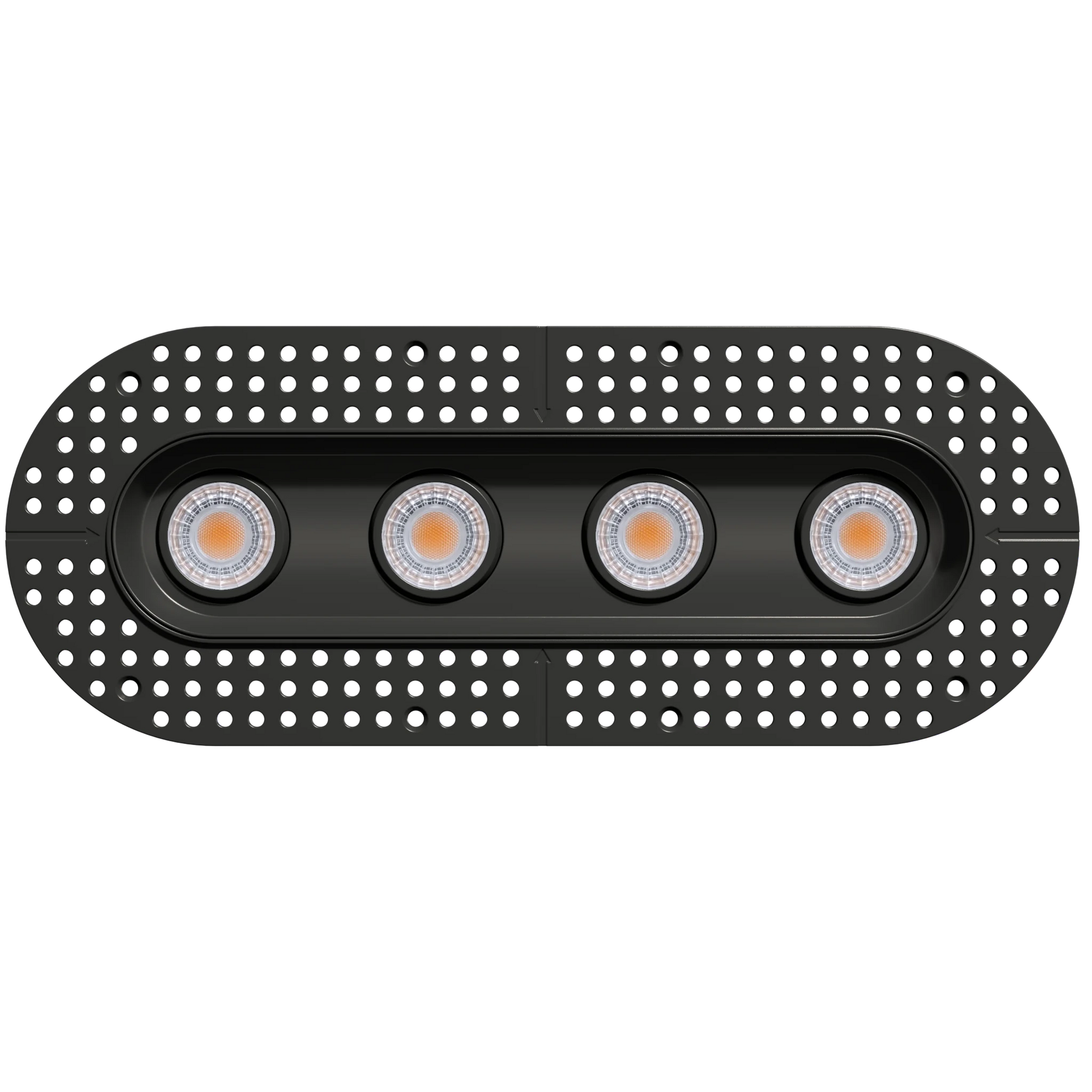 GDL-G23334Goodlite G - 23334 3" 30W 4 Head Oval Trimless Gimbal Selectable CCT