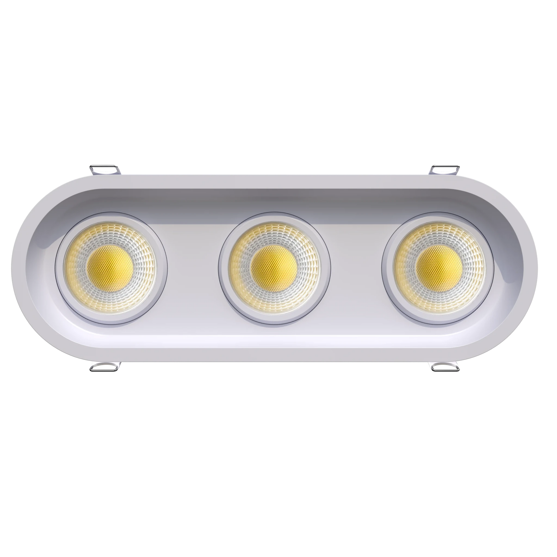 GDL-G23343Goodlite G - 23343 3.5" 40W 3 Head Gimbal Selectable CCT