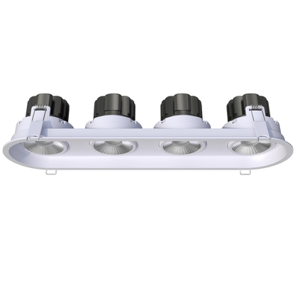 GDL-G23344Goodlite G - 23344 3.5" 52W 4 Head Gimbal Selectable CCT