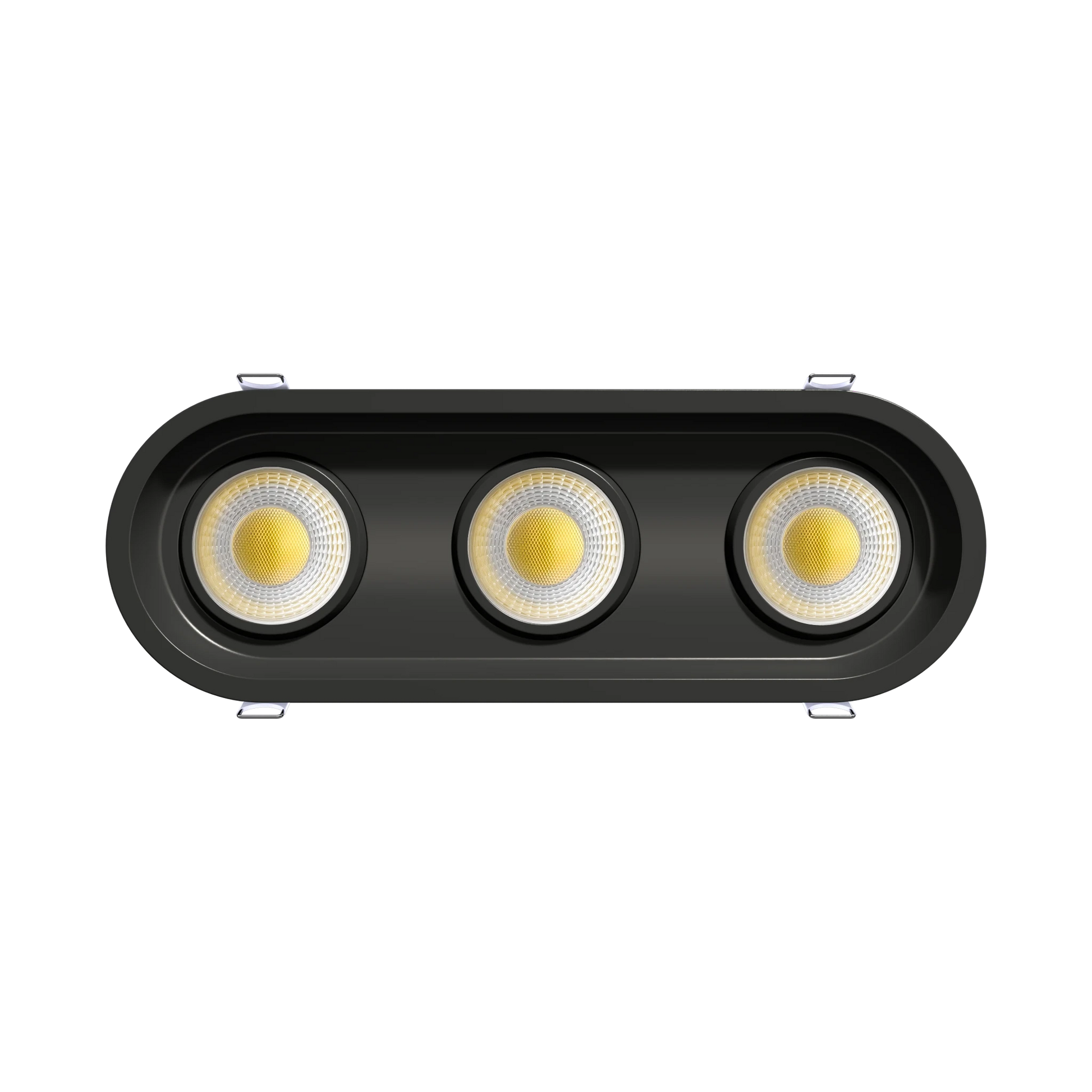 GDL-G23353Goodlite G - 23353 3.5" 40W 3 Head Gimbal Selectable CCT