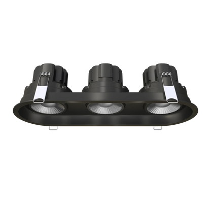GDL-G23353Goodlite G - 23353 3.5" 40W 3 Head Gimbal Selectable CCT