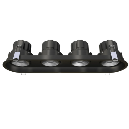 GDL-G23354Goodlite G - 23354 3.5" 52W 4 Head Gimbal Selectable CCT