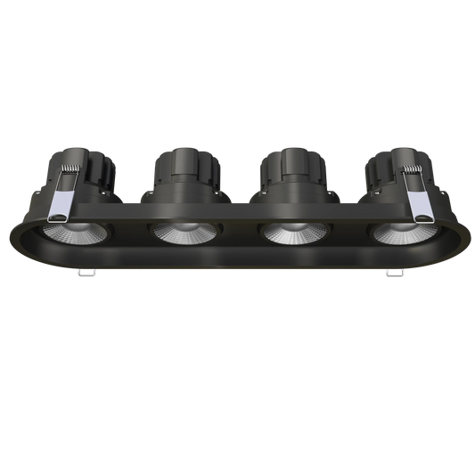 GDL-G23354Goodlite G - 23354 3.5" 52W 4 Head Gimbal Selectable CCT