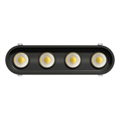 GDL-G23354Goodlite G - 23354 3.5" 52W 4 Head Gimbal Selectable CCT