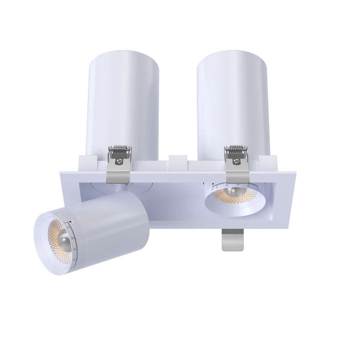 GDL-G32502Goodlite G - 32502 3" 24W Two Head Retractable Downlight Selectable CCT
