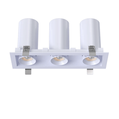 GDL-G32503Goodlite G - 32503 3" 36W Three Head Retractable Downlight Selectable CCT