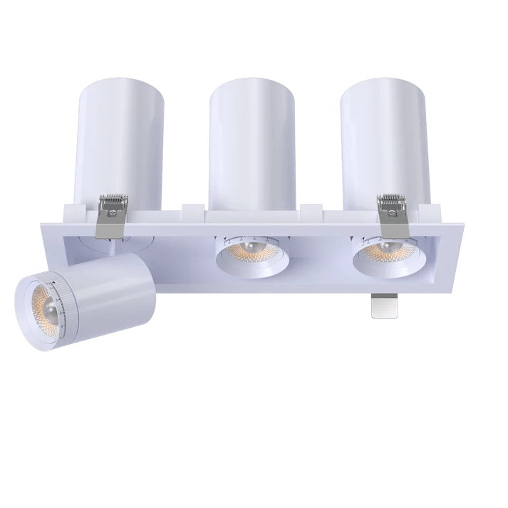 GDL-G32503Goodlite G - 32503 3" 36W Three Head Retractable Downlight Selectable CCT