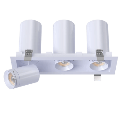 GDL-G32503Goodlite G - 32503 3" 36W Three Head Retractable Downlight Selectable CCT