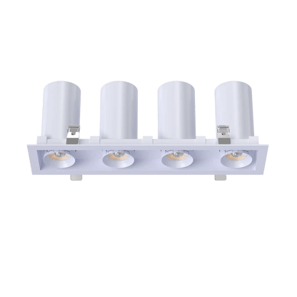 GDL-G32504Goodlite G - 32504 3" 48W Four Head Retractable Downlight Selectable CCT