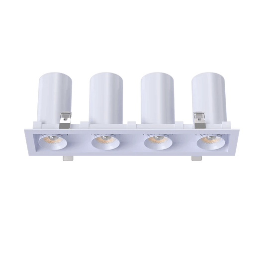 GDL-G32504Goodlite G - 32504 3" 48W Four Head Retractable Downlight Selectable CCT
