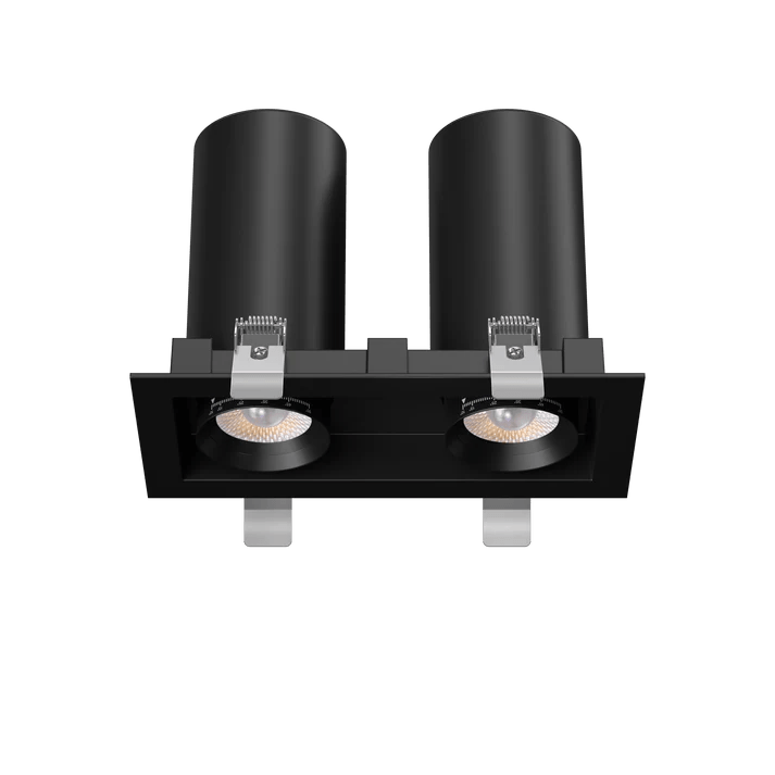 GDL-G32512Goodlite G - 32512 3" 24W Two Head Retractable Downlight Selectable CCT