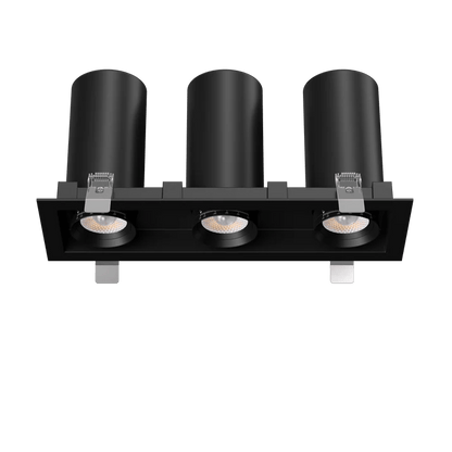 GDL-G32513Goodlite G - 32513 3" 36W Three Head Retractable Downlight Selectable CCT