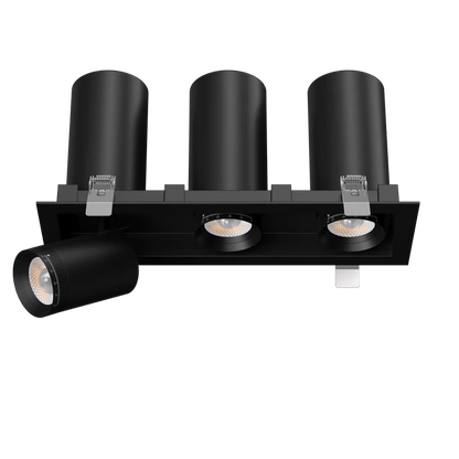 GDL-G32513Goodlite G - 32513 3" 36W Three Head Retractable Downlight Selectable CCT