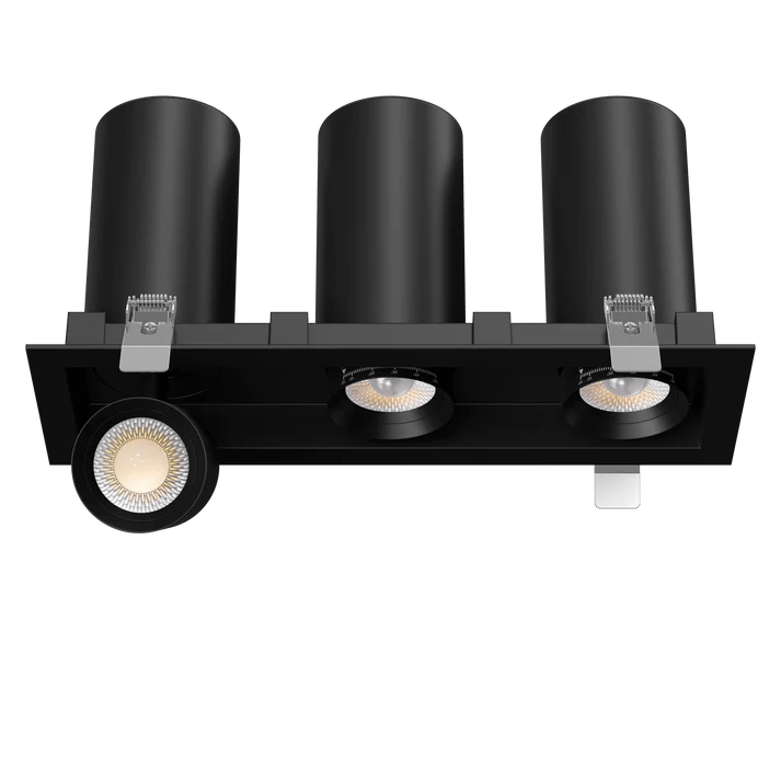 GDL-G32513Goodlite G - 32513 3" 36W Three Head Retractable Downlight Selectable CCT