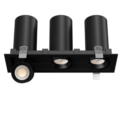 GDL-G32513Goodlite G - 32513 3" 36W Three Head Retractable Downlight Selectable CCT