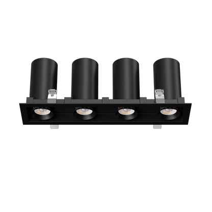 GDL-G32514Goodlite G - 32514 3" 48W Four Head Retractable Downlight Selectable CCT