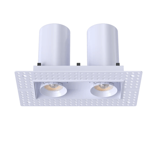 GDL-G32522Goodlite G - 32522 3" 24W Two Head Trimless Retractable Downlight Selectable CCT